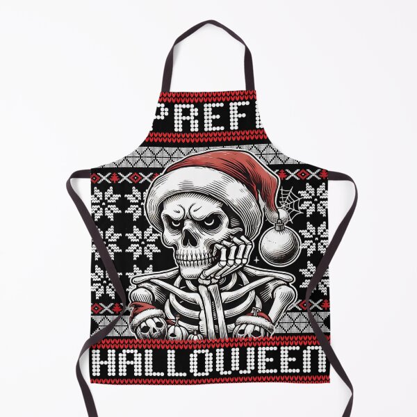 Item preview, I Prefer Halloween Skeleton Funny Ugly Christmas Sweater designed and sold by MegiWu.