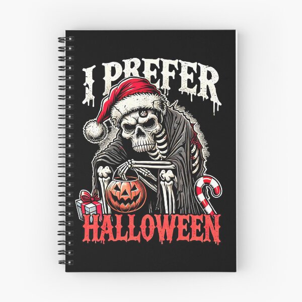 Item preview, Funny I Prefer Halloween Skeleton Funny Sarcastic Christmas designed and sold by MegiWu.