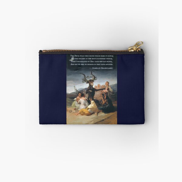 Item preview, Charles Pierre Baudelaire: The Devil pulls the strings which make us dance; We find delight in the most loathsome things; designed and sold by artbleed.