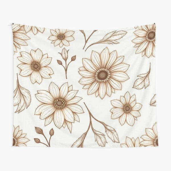 Item preview, Autumn Aquatint Floral Pattern. A Background For The Fall designed and sold by twisted-dot.