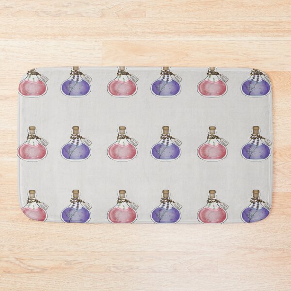 Item preview, Potion Bottles (health and mana) designed and sold by CryptidsCreate.