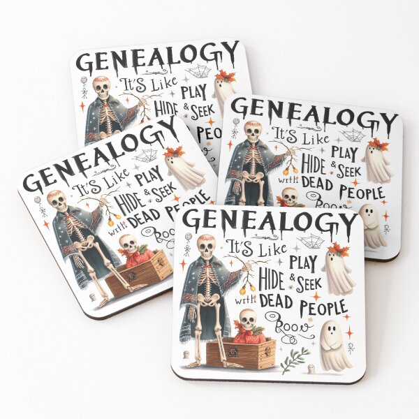 Artikelvorschau, Genealogie ist wie Versteckspiel mit toten Menschen entworfen und verkauft von francous03.