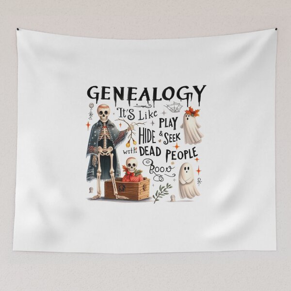 Item preview, Genealogy It's Like Play Hide And Seek With Dead People designed and sold by francous03.