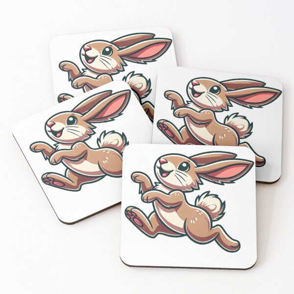 Item preview, Joyful Bunny - Cartoon Icon designed and sold by takeng07.