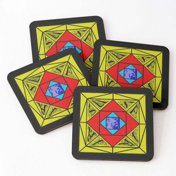 Item preview, Suspiria Art Deco Goth Fear colour designed and sold by LapinMagnetik.