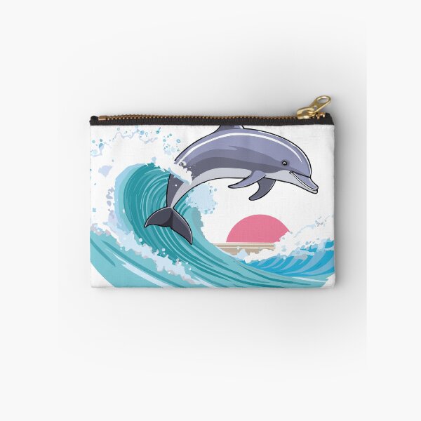 Item preview, The Dolphin and the Wave at Sunset designed and sold by pureorganic.