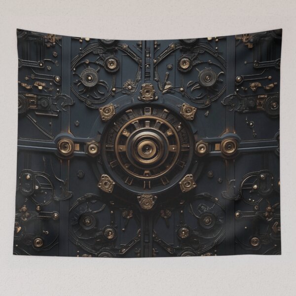 Item preview, Steampunk Cog Shabby Cinematic Pattern Grungy  designed and sold by GrinGalore.