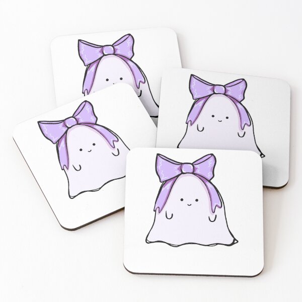 Item preview, Floating Coquette Ghost in Purple designed and sold by Doodalos.