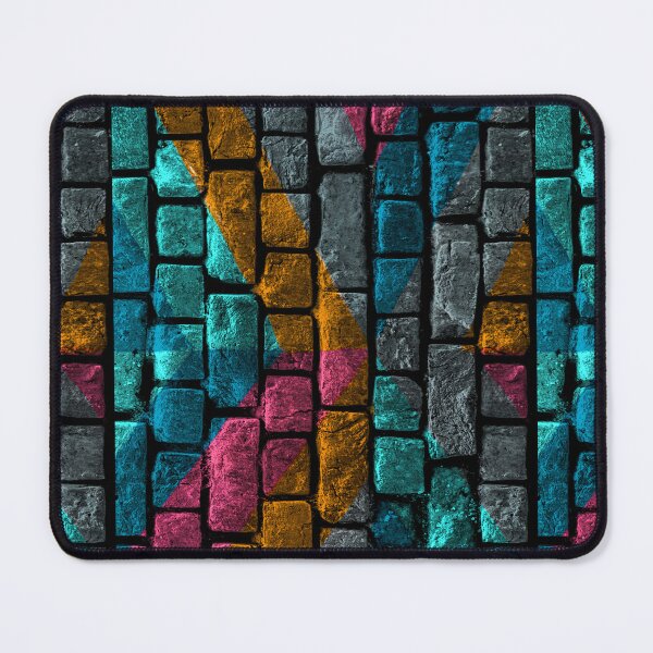 Item preview, Colorful Bricks Wall Stone Pattern the wall bricks stones pattern designed and sold by Trenddesigns24.