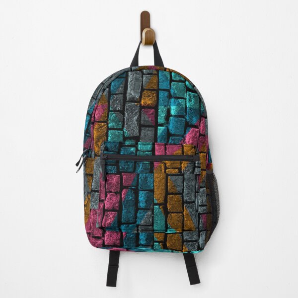 Item preview, Colorful Bricks Wall Stone Pattern the wall bricks stones pattern designed and sold by Trenddesigns24.