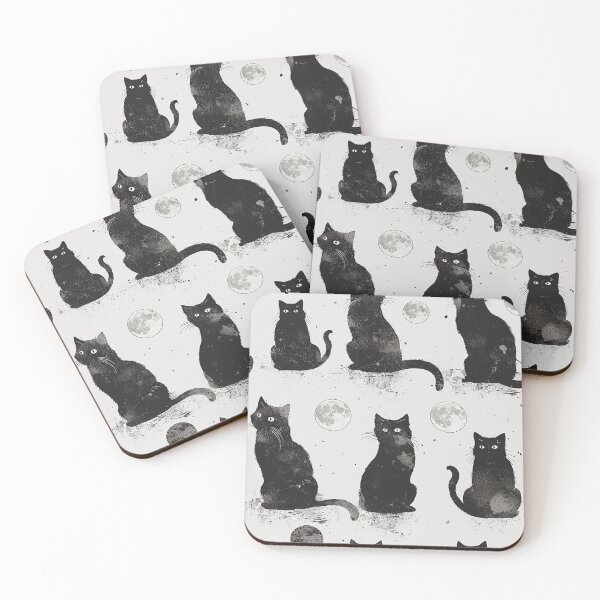 Item preview, Black Cat and Moon 3 designed and sold by Magnuna.