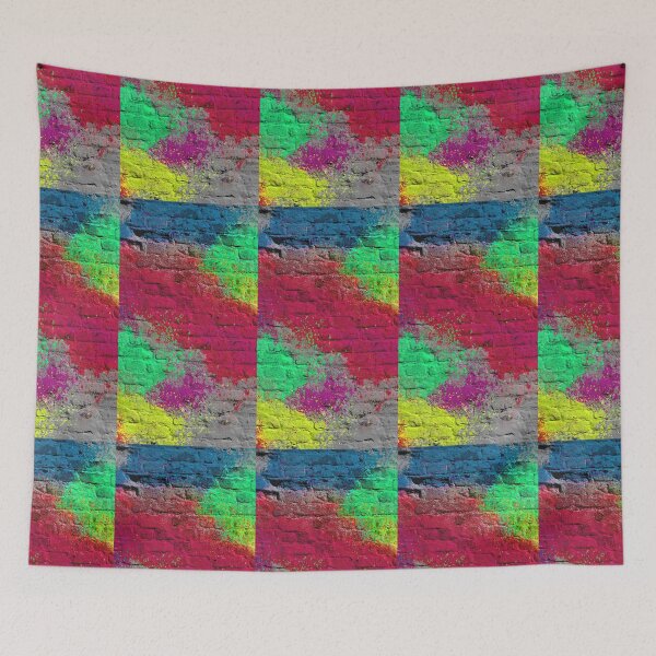 Item preview, Colorful Bricks Wall Stone Pattern the wall bricks stones pattern designed and sold by Trenddesigns24.