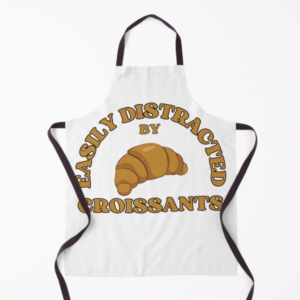 Item preview, Easily Distracted By Croissants designed and sold by figandroseco.
