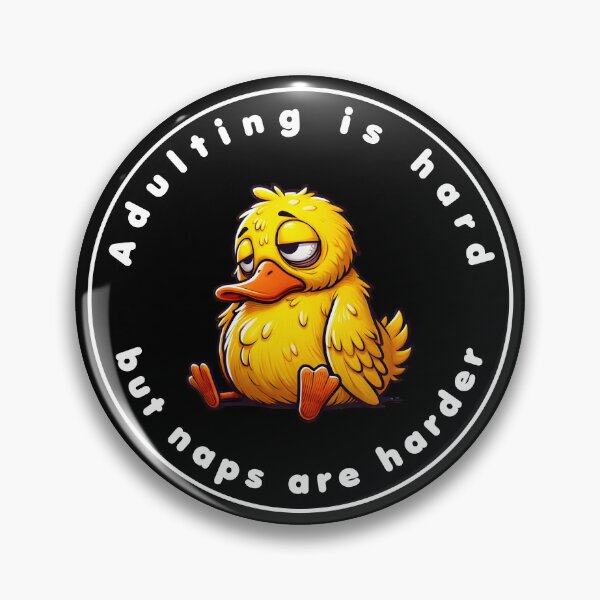Item preview, Adulting Is Hard, But Naps Are Harder - funny adulthood meme designed and sold by RogarsVault.