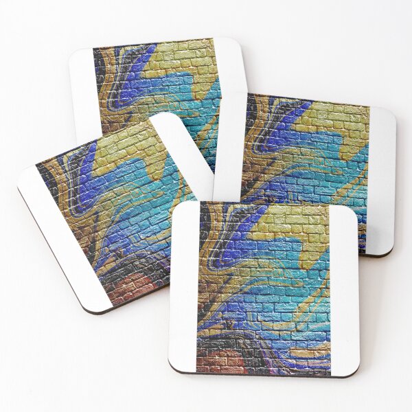 Item preview, Copy of Colorful Bricks Wall Stone Pattern the wall bricks stones pattern designed and sold by Trenddesigns24.
