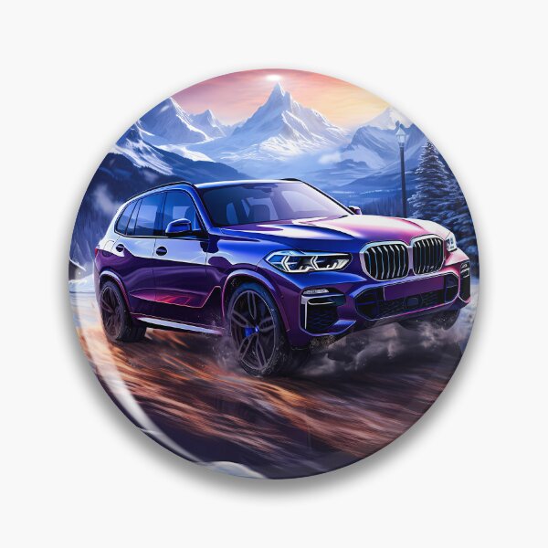 Item preview, Sporty SUV in a Dynamic Alpine Winter Scene designed and sold by RevUpDesign.