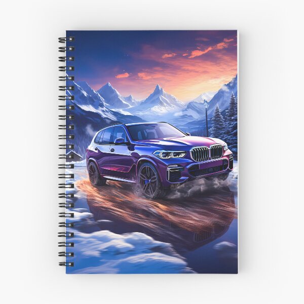 Item preview, Sporty SUV in a Dynamic Alpine Winter Scene designed and sold by RevUpDesign.