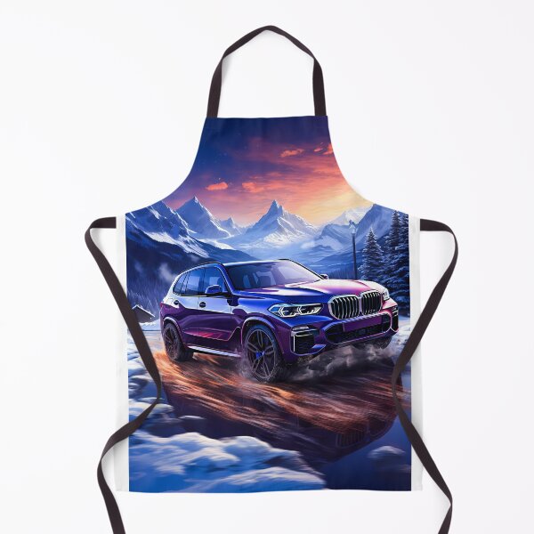 Item preview, Sporty SUV in a Dynamic Alpine Winter Scene designed and sold by RevUpDesign.