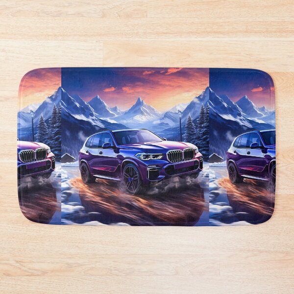 Item preview, Sporty SUV in a Dynamic Alpine Winter Scene designed and sold by RevUpDesign.