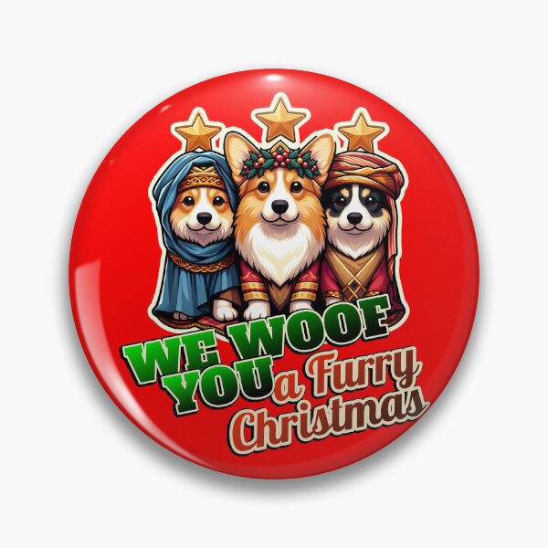 Item preview, Corgi Merry Christmas 3 kings designed and sold by ThisDress.