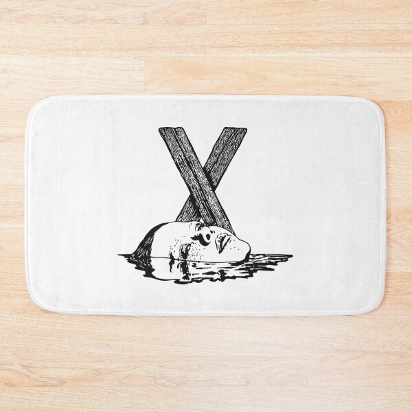 Item preview, X horror movie lake reflection black designed and sold by LapinMagnetik.