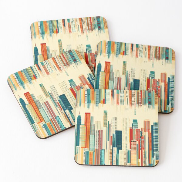 Item preview, Urban landscapes and skylines  designed and sold by mind-coloring.