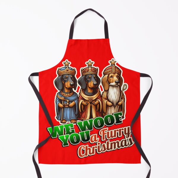 Item preview, Dachshund Merry Christmas 3 kings designed and sold by ThisDress.