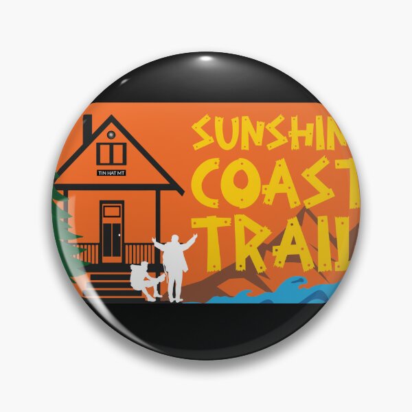 Item preview, Sunshine Coast Trail - Scenic Hiking Adventure Design designed and sold by damithez.