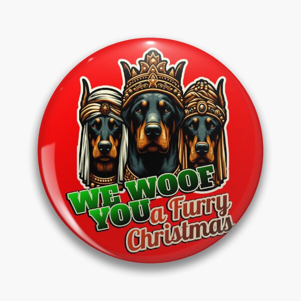 Item preview, Doberman Dobie Merry Christmas 3 kings designed and sold by ThisDress.