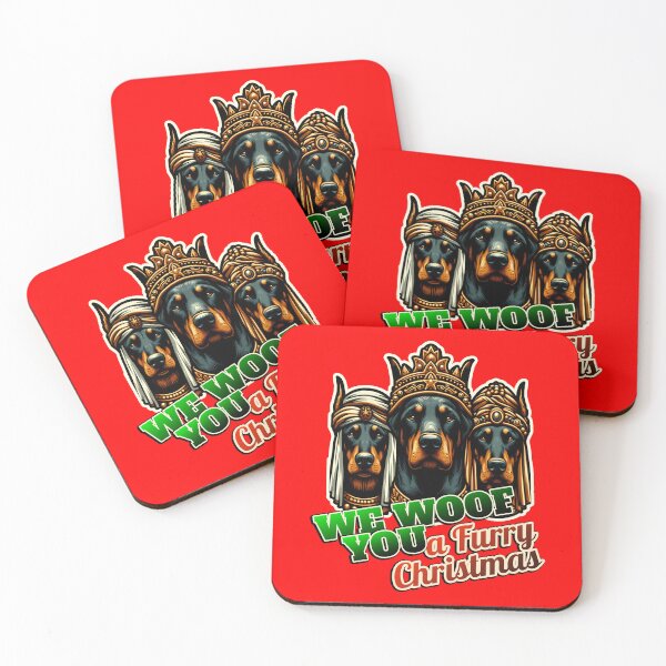 Item preview, Doberman Dobie Merry Christmas 3 kings designed and sold by ThisDress.