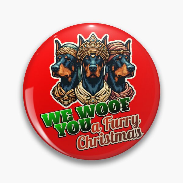 Item preview, Doberman Dobie Merry Christmas 3 kings designed and sold by ThisDress.