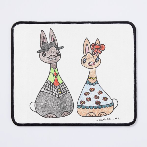 Item preview, Bunny & Clyde, Hasen, Bunnies designed and sold by Anke‘s Bazaar.