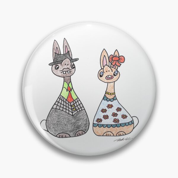 Item preview, Bunny & Clyde, Hasen, Bunnies designed and sold by Anke‘s Bazaar.