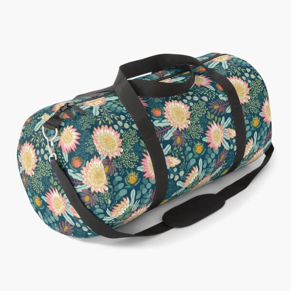 Item preview, Protea Boho Botanical de Pink King - Azul marino designed and sold by TigaTiga.