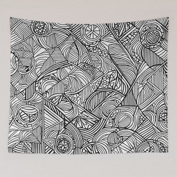 Item preview, Geometric-pattern #23 designed and sold by Kaleidoscope Print.
