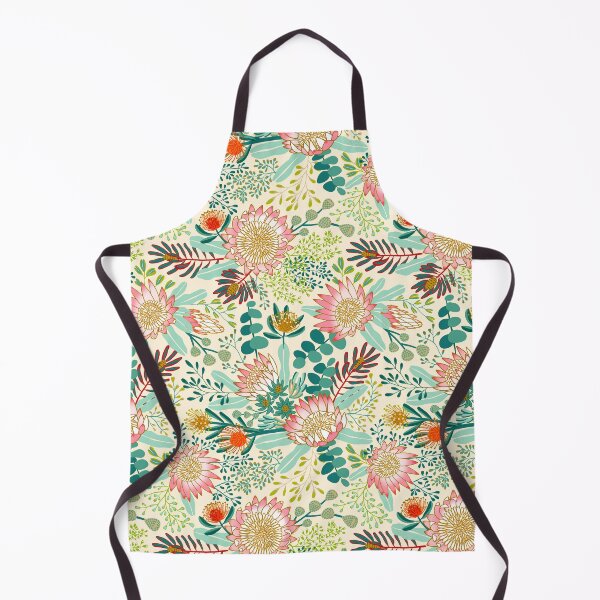 Item preview, Pink King Protea Boho Botanical - Cream designed and sold by TigaTiga.