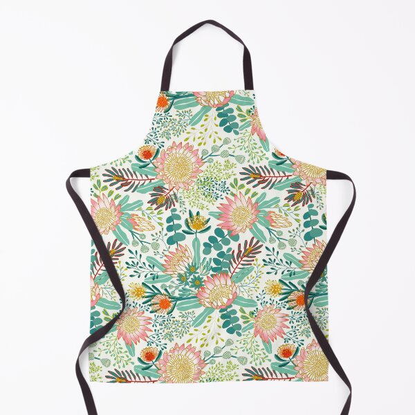 Item preview, Pink King Protea Boho Botanical - White designed and sold by TigaTiga.