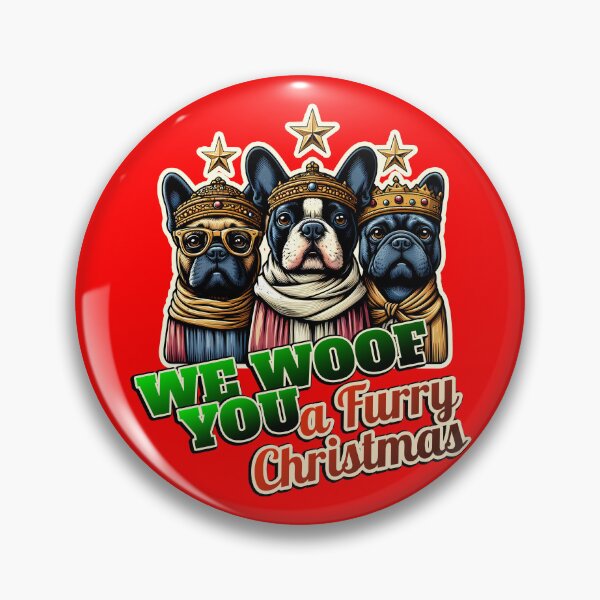 Item preview, French Bulldog, Frenchie, Merry Christmas 3 kings designed and sold by ThisDress.