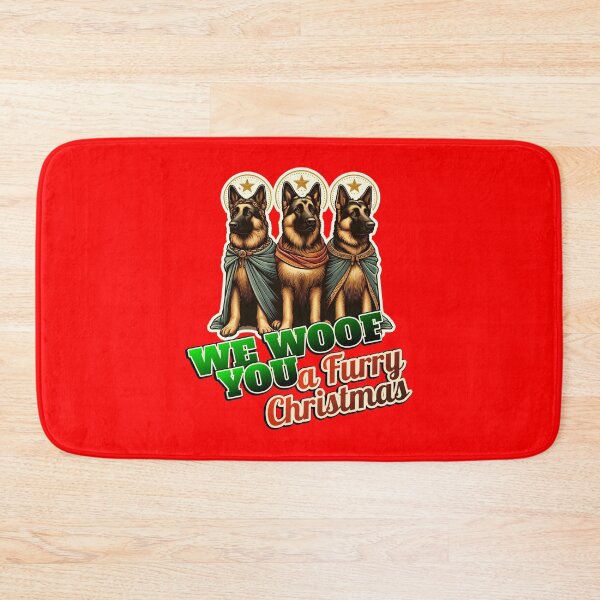 Item preview, German Shepherd Merry Christmas 3 kings designed and sold by ThisDress.