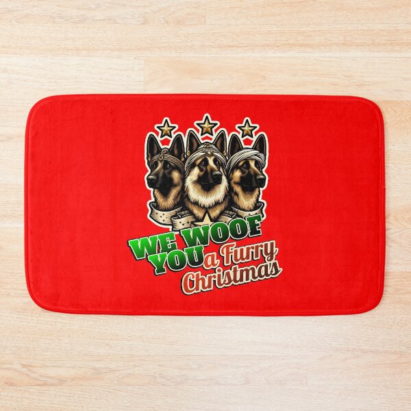 Item preview, German Shepherd Merry Christmas 3 kings designed and sold by ThisDress.