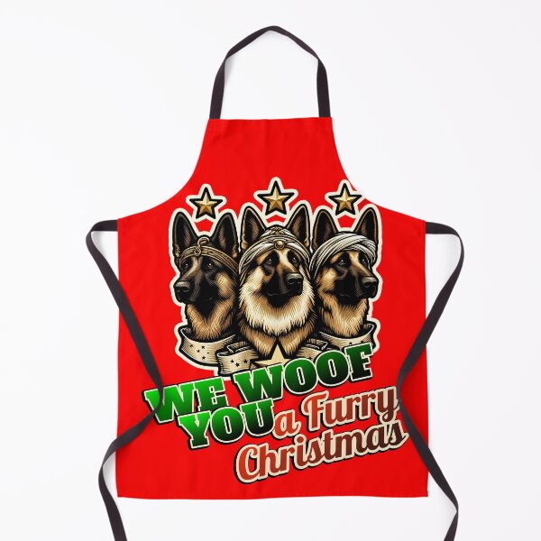Item preview, German Shepherd Merry Christmas 3 kings designed and sold by ThisDress.