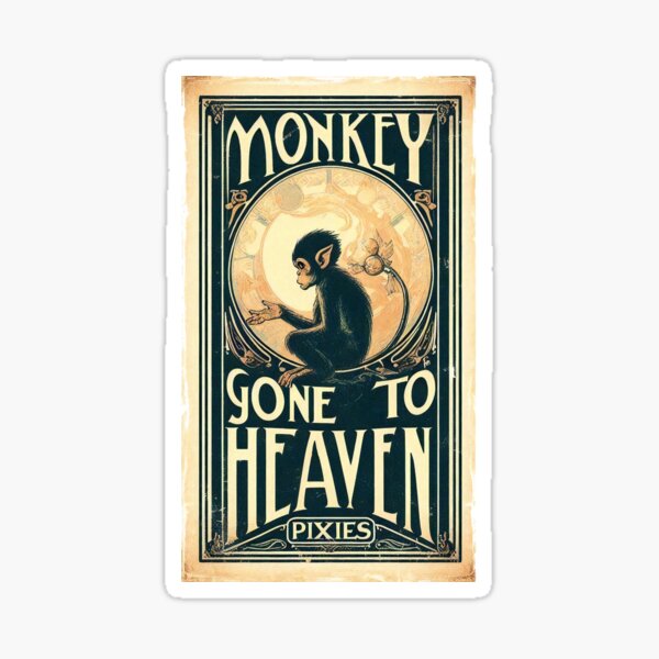 Item preview, Pixies - Monkey Gone to Art Nouveau Heaven designed and sold by Wanderdreaming.