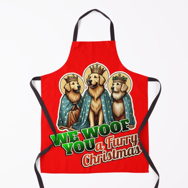 Item preview, Golden retriver, goldie, Merry Christmas 3 kings designed and sold by ThisDress.