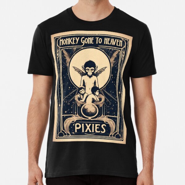 Artikel-Vorschau von Pixies - Monkey ist wieder im Jugendstilhimmel, designt und verkauft von Wanderdreaming.