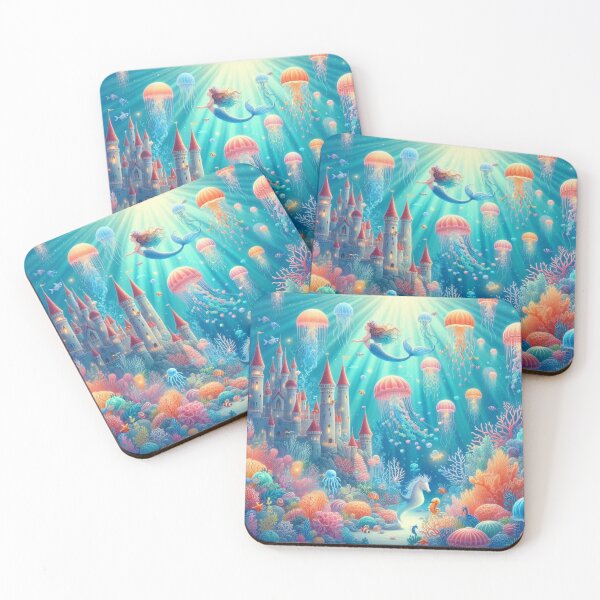 Item preview, Whimsical underwater kingdom designed and sold by Dominika Farkašová.