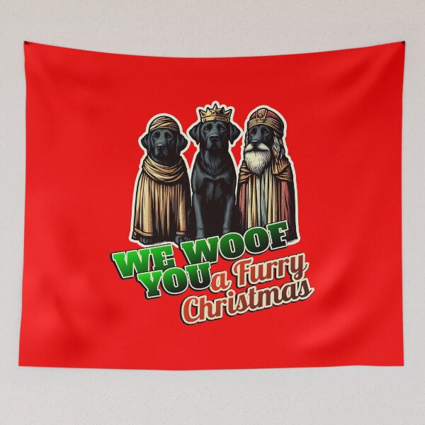 Item preview, Labrador, lab, Merry Christmas 3 kings designed and sold by ThisDress.