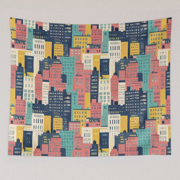 Item preview, Urban landscapes designed and sold by mind-coloring.