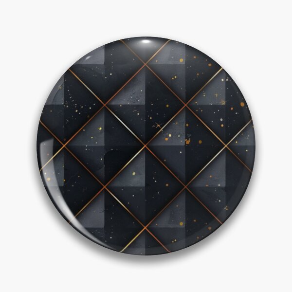 Item preview, Minimalism Rhombus Stylish Dark Pattern designed and sold by GrinGalore.