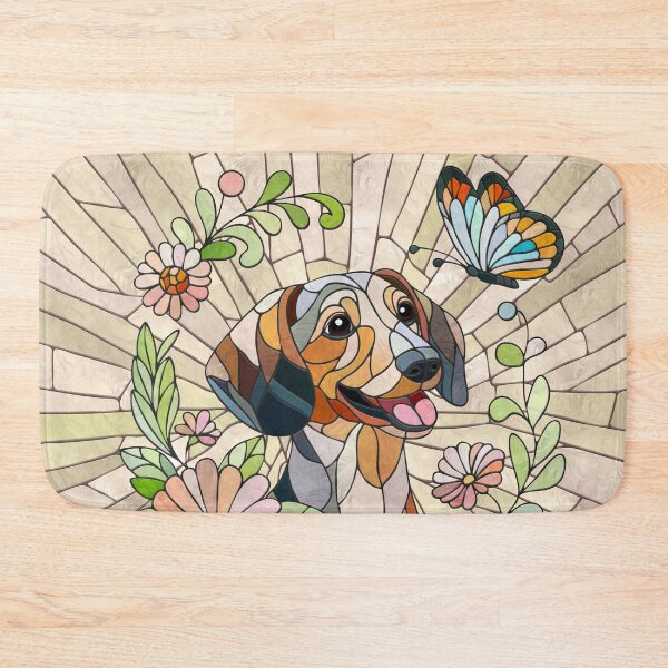 Item preview, Dachshund dog  - Doxie - mosaic art designed and sold by k9printart.