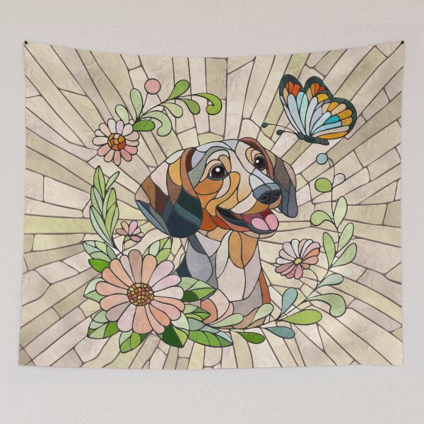 Item preview, Dachshund dog  - Doxie - mosaic art designed and sold by k9printart.